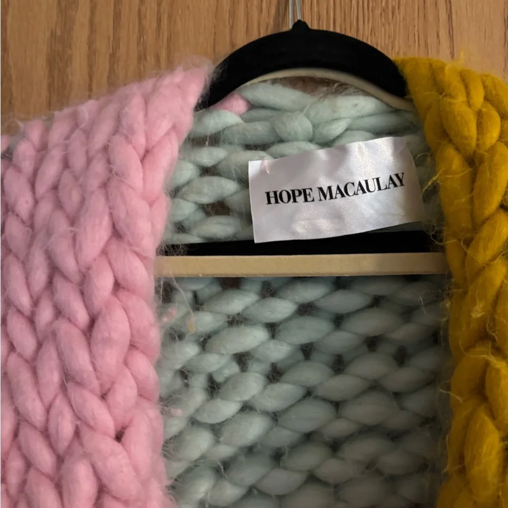 Hope Macaulay Pastel Chunky Knit Sweater - Picture 2 of 3